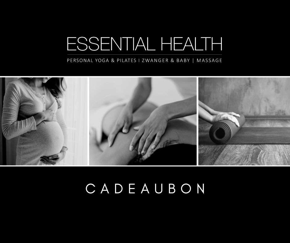 Cadeaubon Essential Health yoga massage pilates zwanger baby
